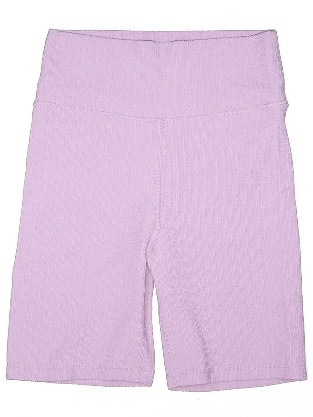 The Upside Ribbed Bike Shorts - Light Lavender